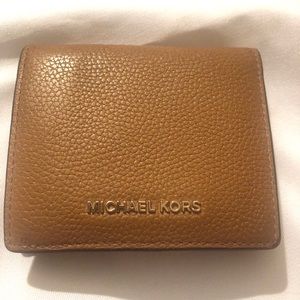 BROWN MICHAEL KORS WALLET